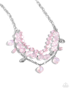Cubed Cameo and Glittery Gala- Pink