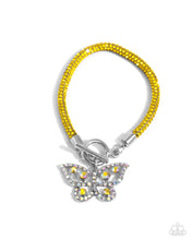 Load image into Gallery viewer, On SHIMMERING Wings and Aerial Appeal  - Yellow
