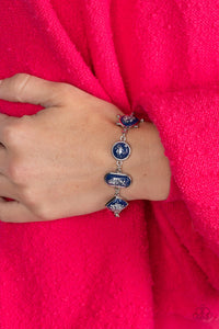 Fleek and Flecked and Speckled Shimmer- Blue