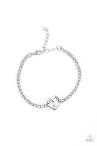 Flirty Fiancé and Bedazzled Beauty - White
