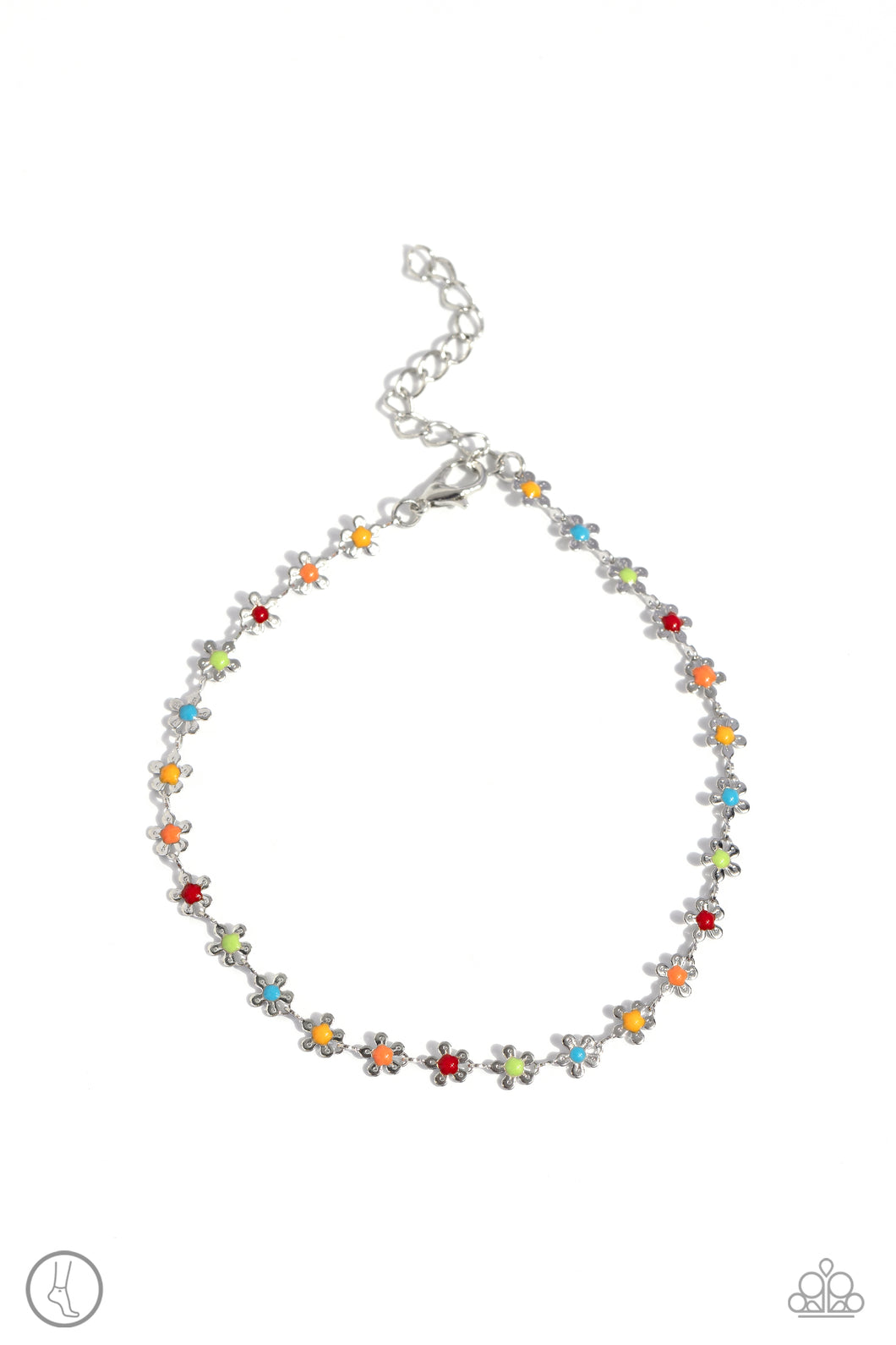 Familiar Florals - Anklet - Multi