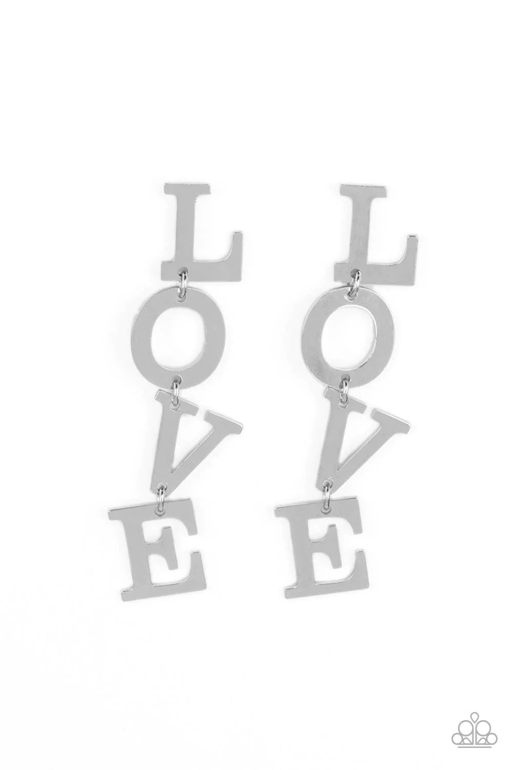 L-O-V-E - silver
